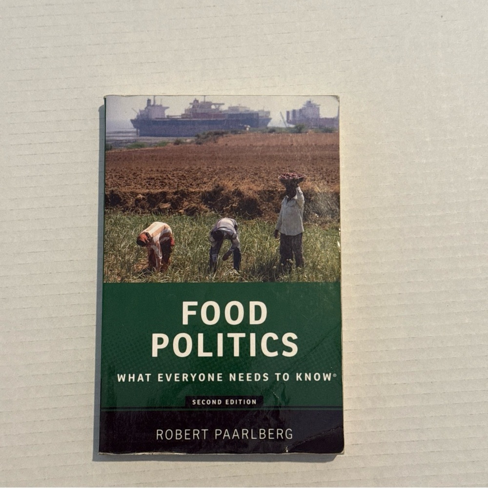 Food Politics Book by Robert Paarlberg